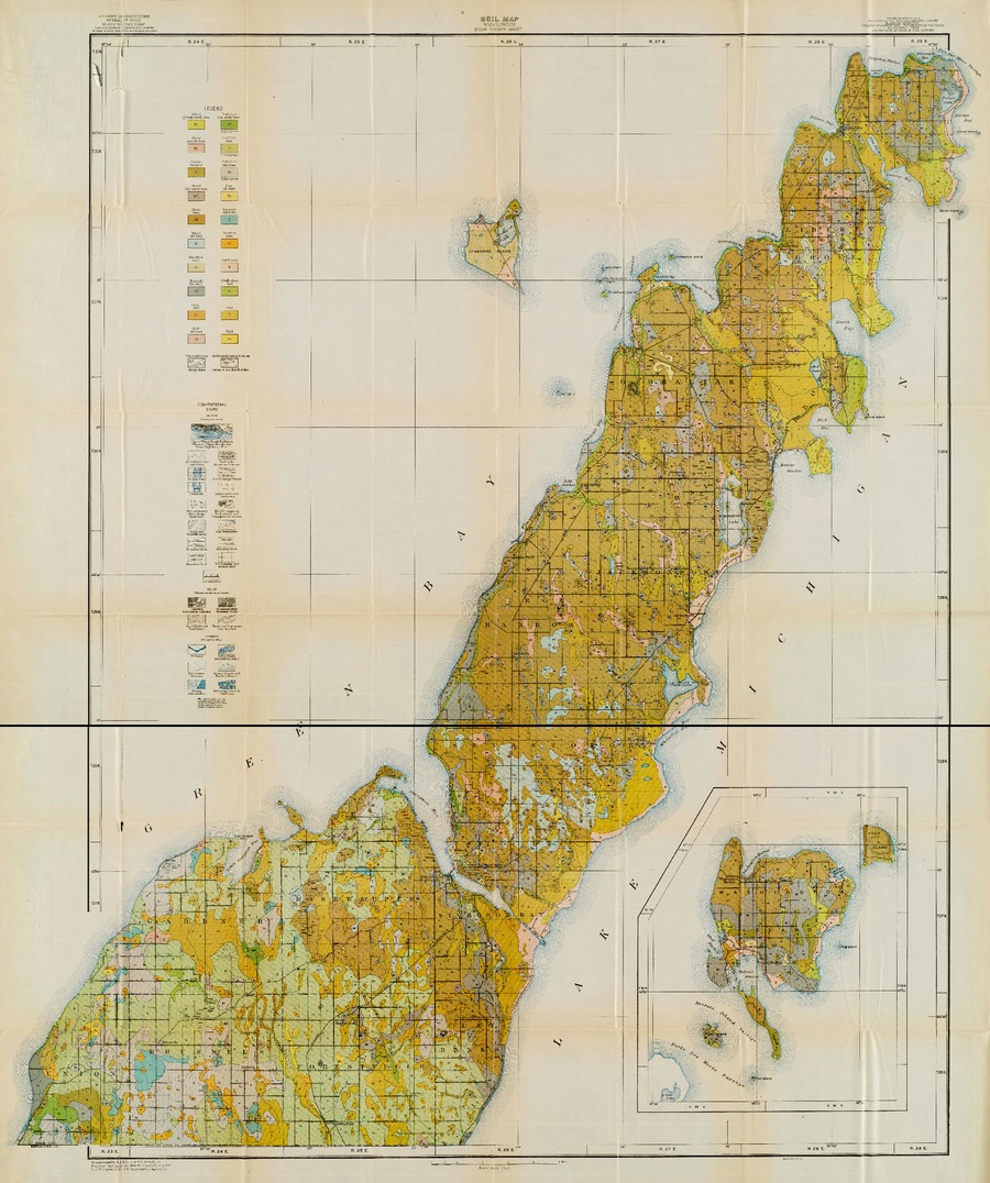 Wisconsin Geological Natural History Survey Map 1 Soil