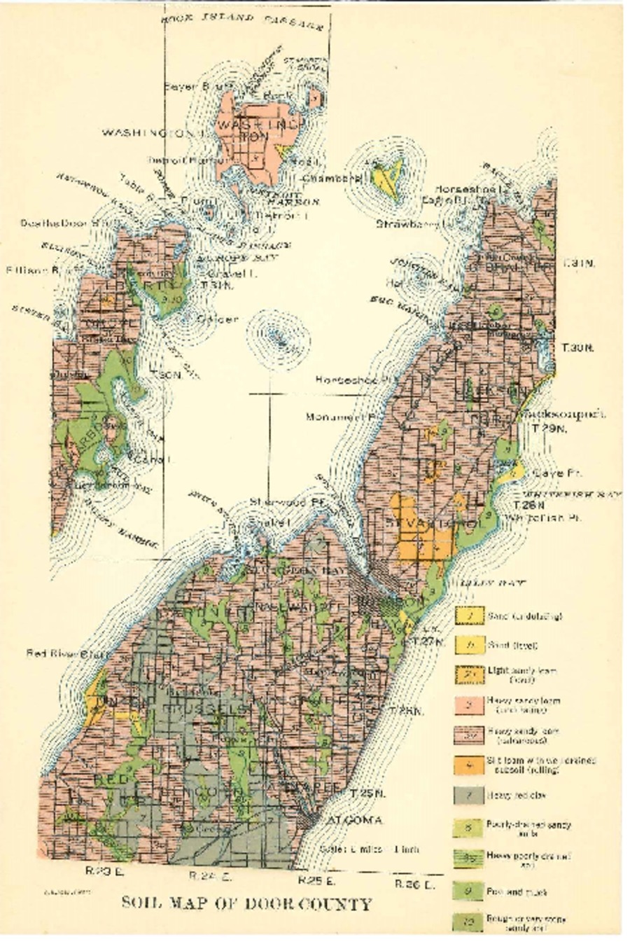 Wisconsin Geological Natural History Survey Soil Map Of