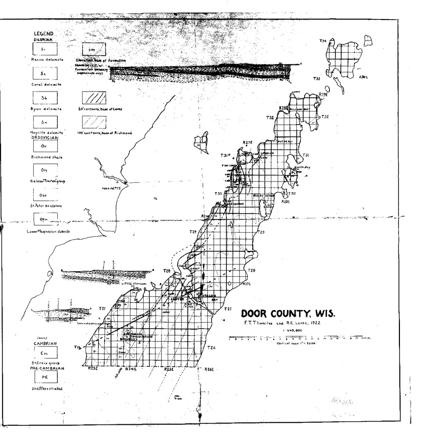 Wisconsin Geological Natural History Survey Structure